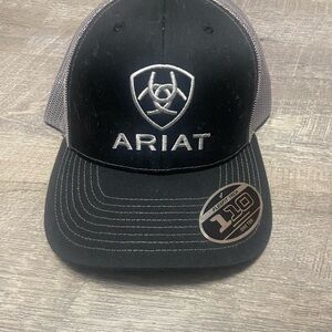 Ariat Black and Gray Logo Cap